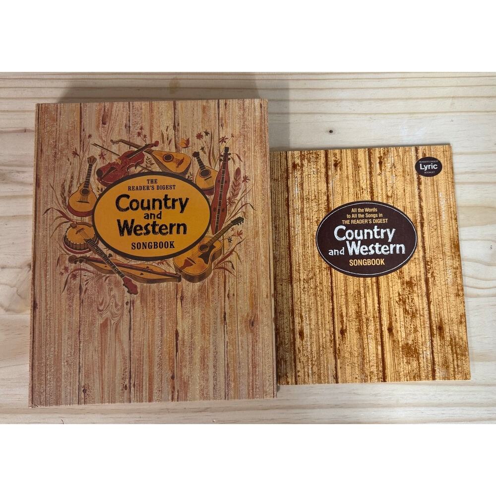 The Reader's Digest Country And Western Songbook and Lyric Booklet 1983